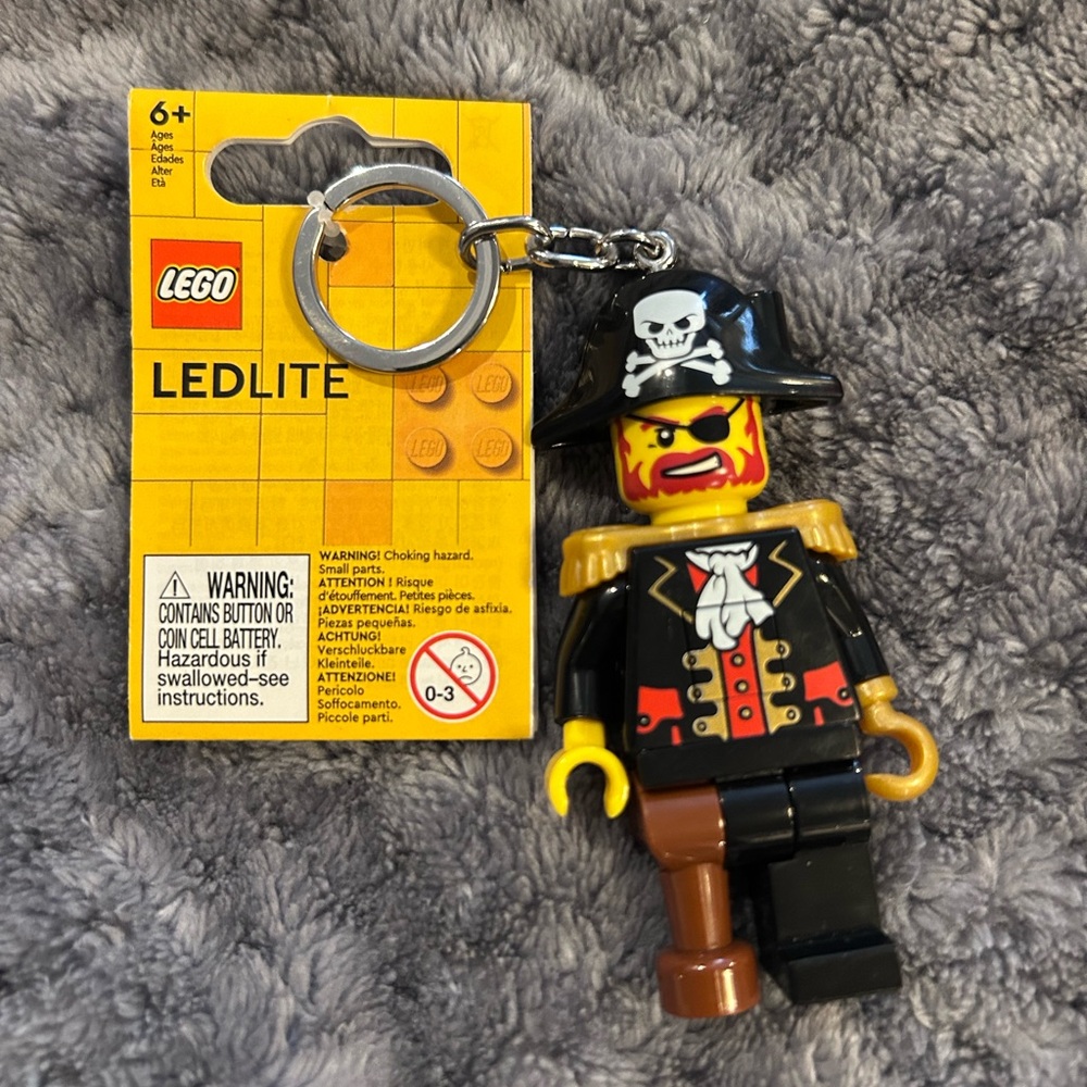 NWT Lego LED Flashlight Pirate Big Mini Fig